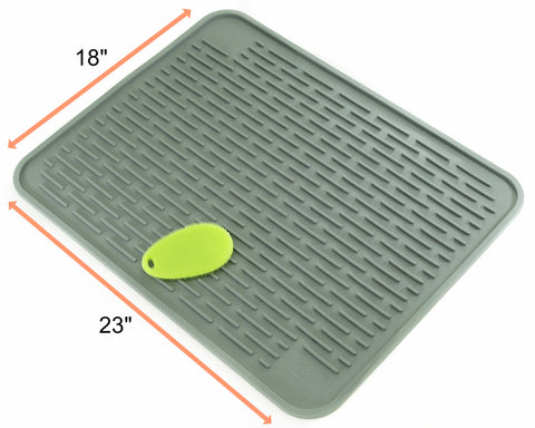 Extra EXTRA Large Silicone Dish Mat 23" x 18"